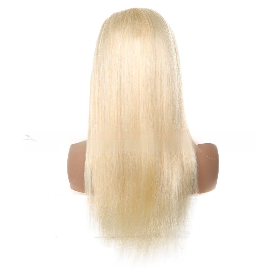 Platinum Blonde 613 Real Human Hair Transparent Lace Front Wig